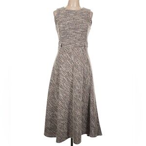 Calvin Klein Sleeveless Tweed Dress